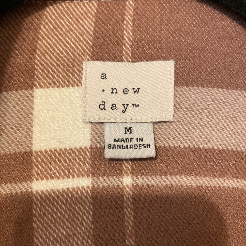 Pink/brown shacket - Picture 5 of 5